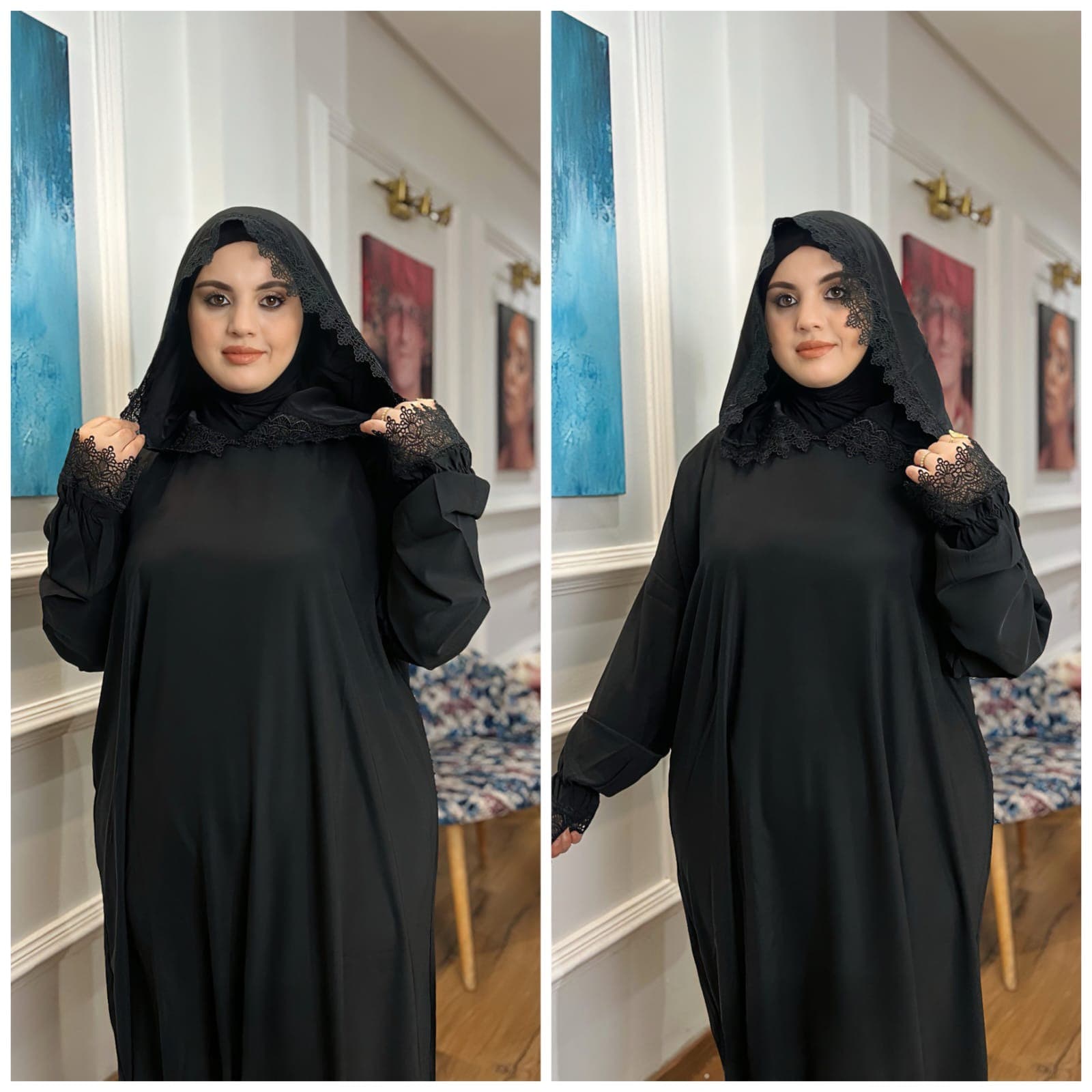 Abaya Maysa - Charme & Dentelle - Détail 2