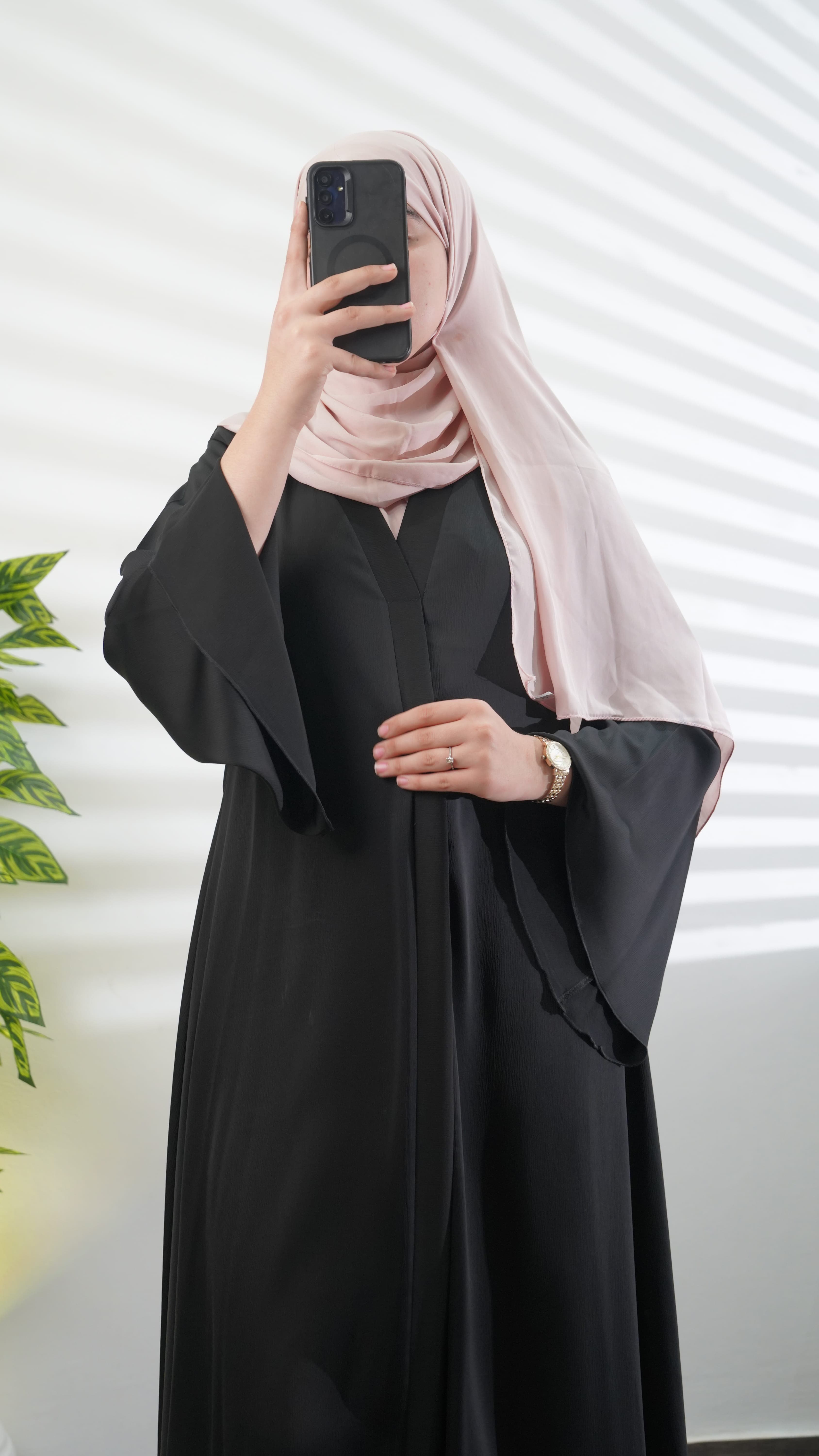 Abaya Simple - Détail 2