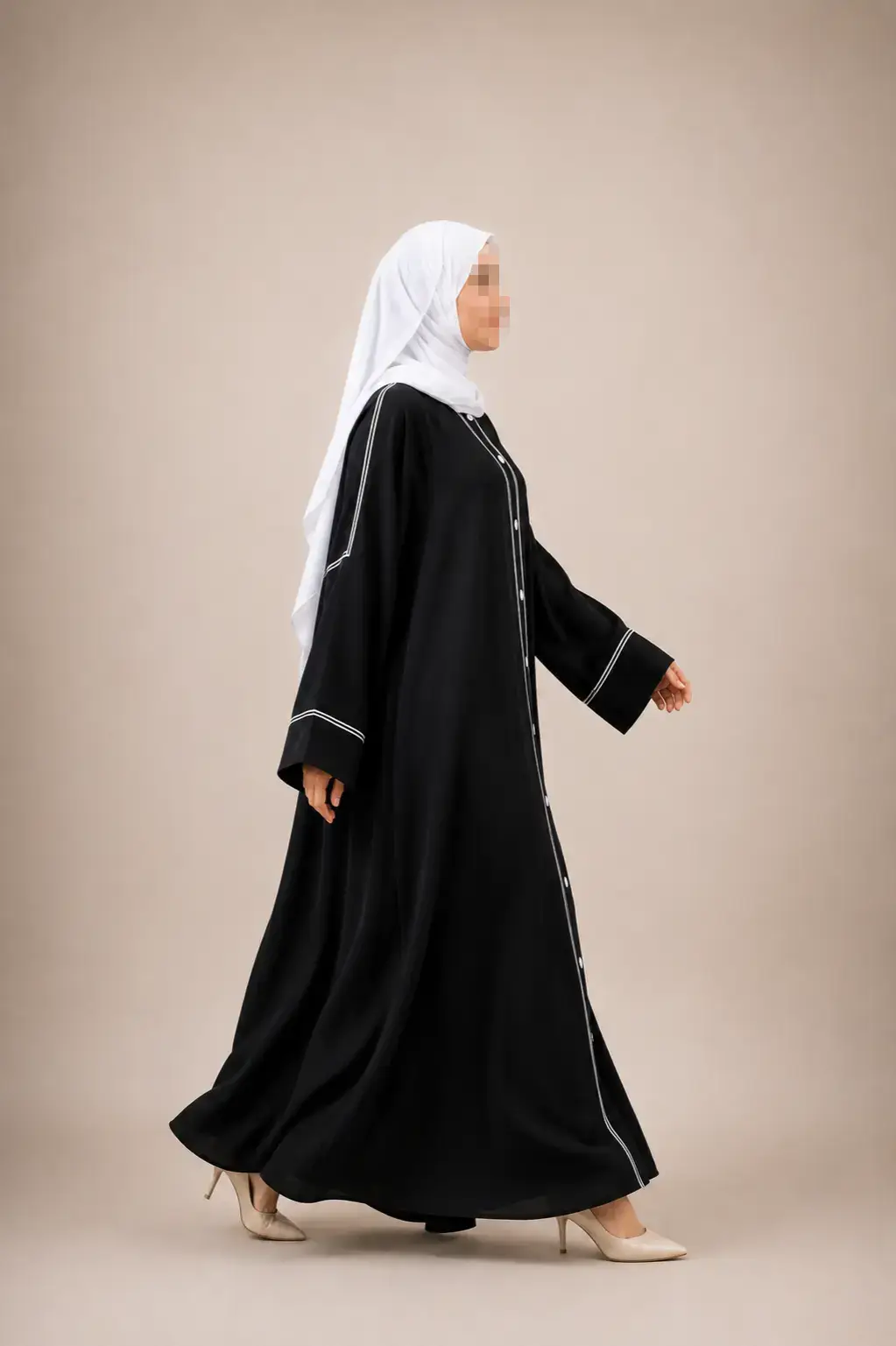 Abaya Skoba - Détail 2